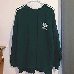 Emerald green adidas long sleeve